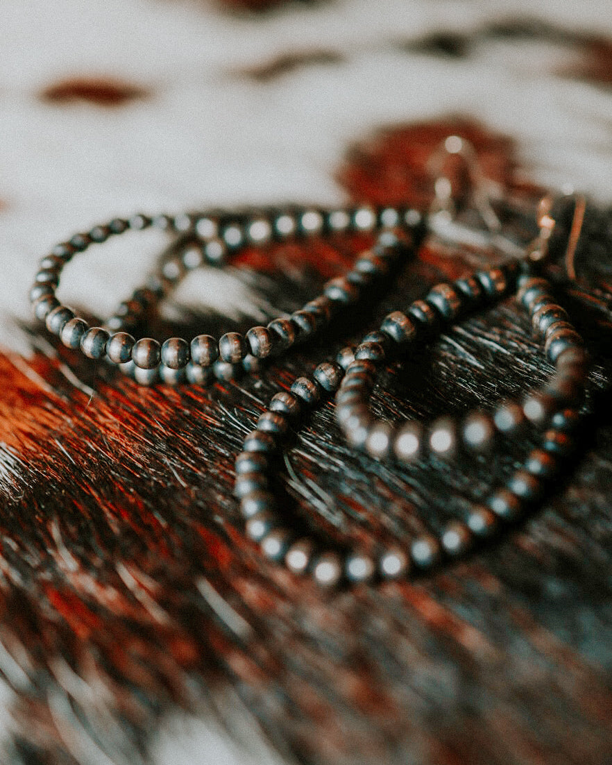 Navajo Pearl Earrings