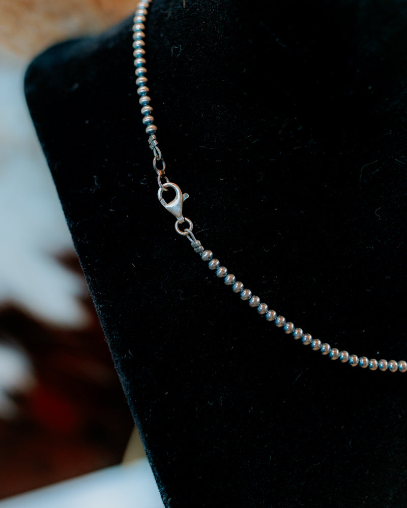 Navajo Pearl Necklace - 3MM 14"