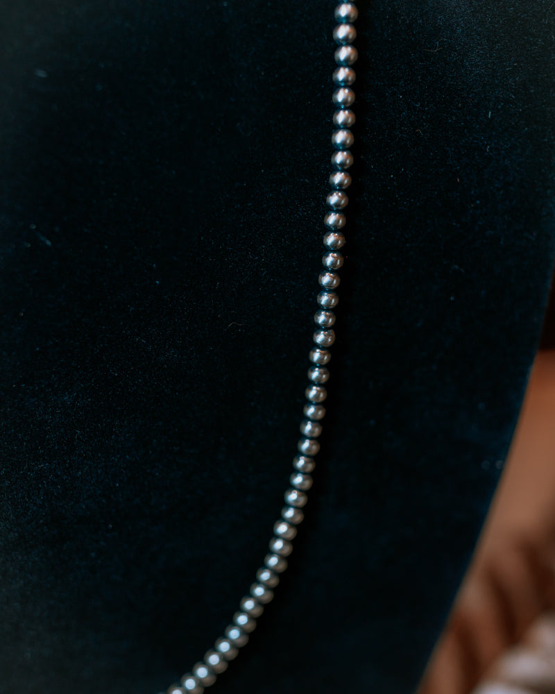 Navajo Pearl Necklace - 4MM 36"