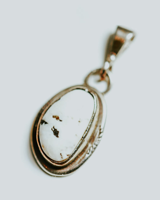 White Buffalo Pendant