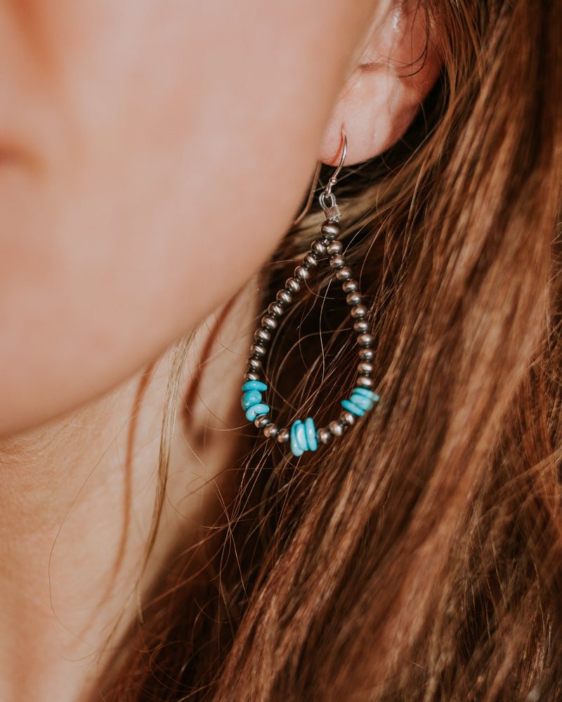 Navajo Pearl Earrings