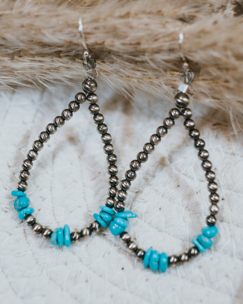 Navajo Pearl Earrings
