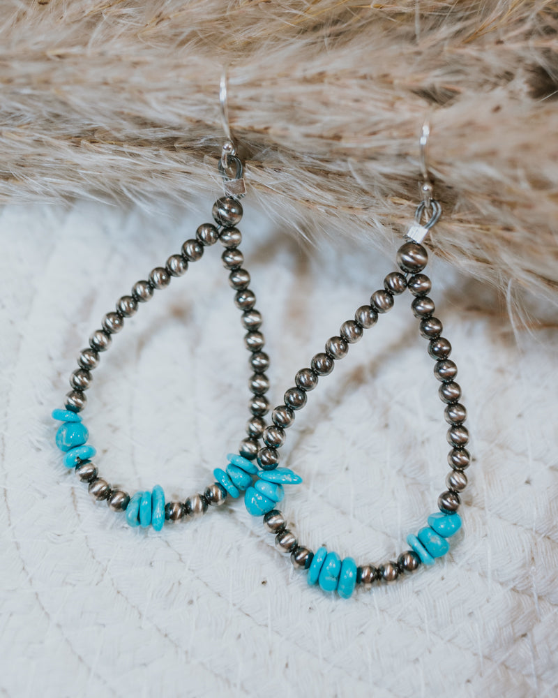 Navajo Pearl Earrings