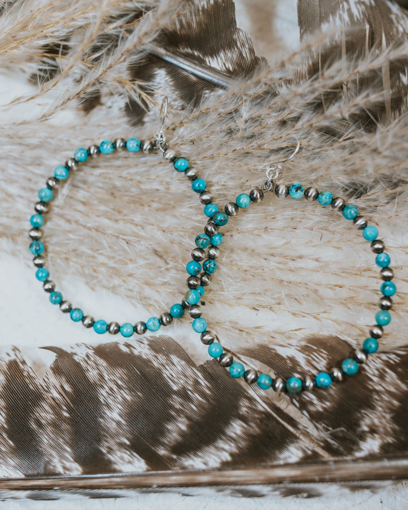 Navajo Pearl Earrings