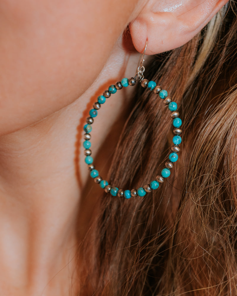 Navajo Pearl Earrings