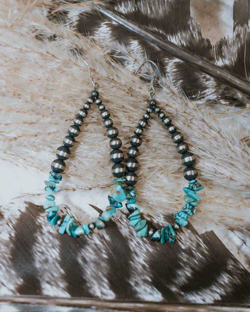 Navajo Pearl Earrings