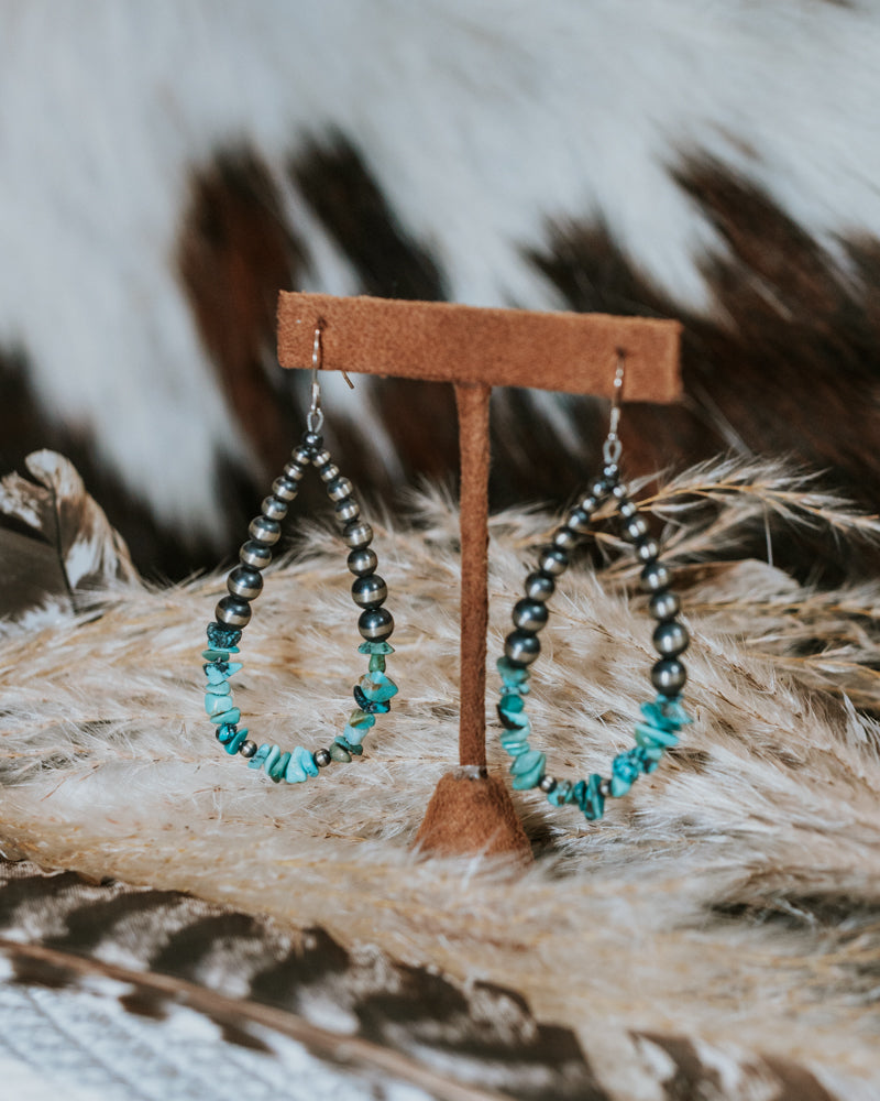Navajo Pearl Earrings