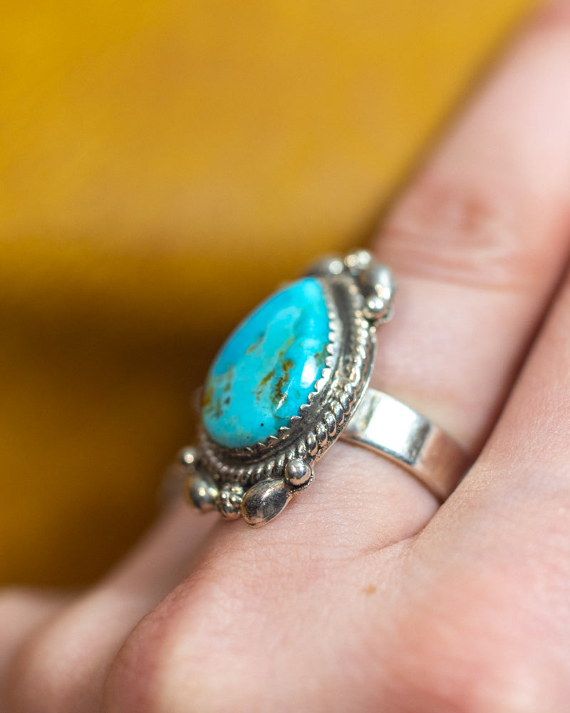 Turquoise Ring Adjustable