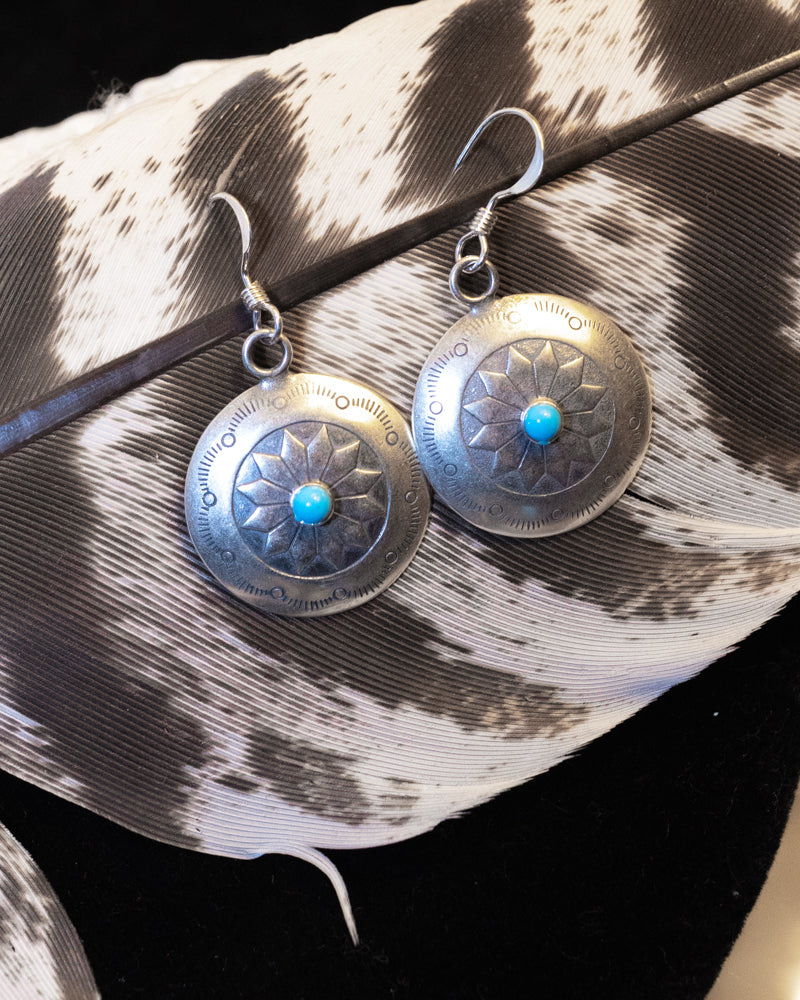 Sterling Silver Turquoise Earrings