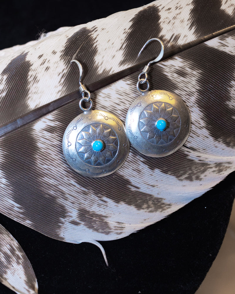 Sterling Silver Turquoise Earrings