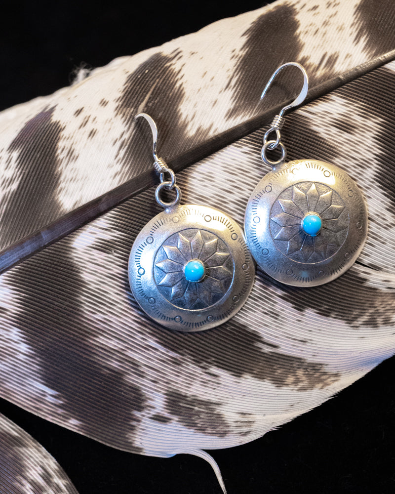 Sterling Silver Turquoise Earrings
