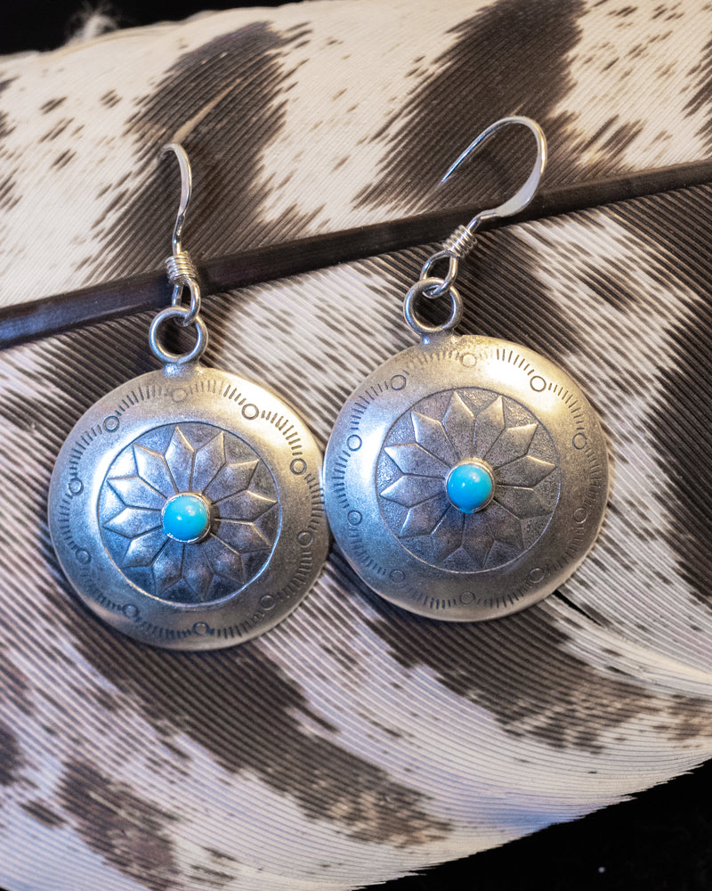 Sterling Silver Turquoise Earrings