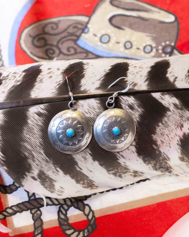Sterling Silver Turquoise Earrings