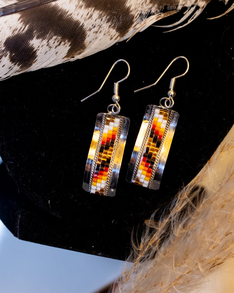 Navajo Bead Earrings