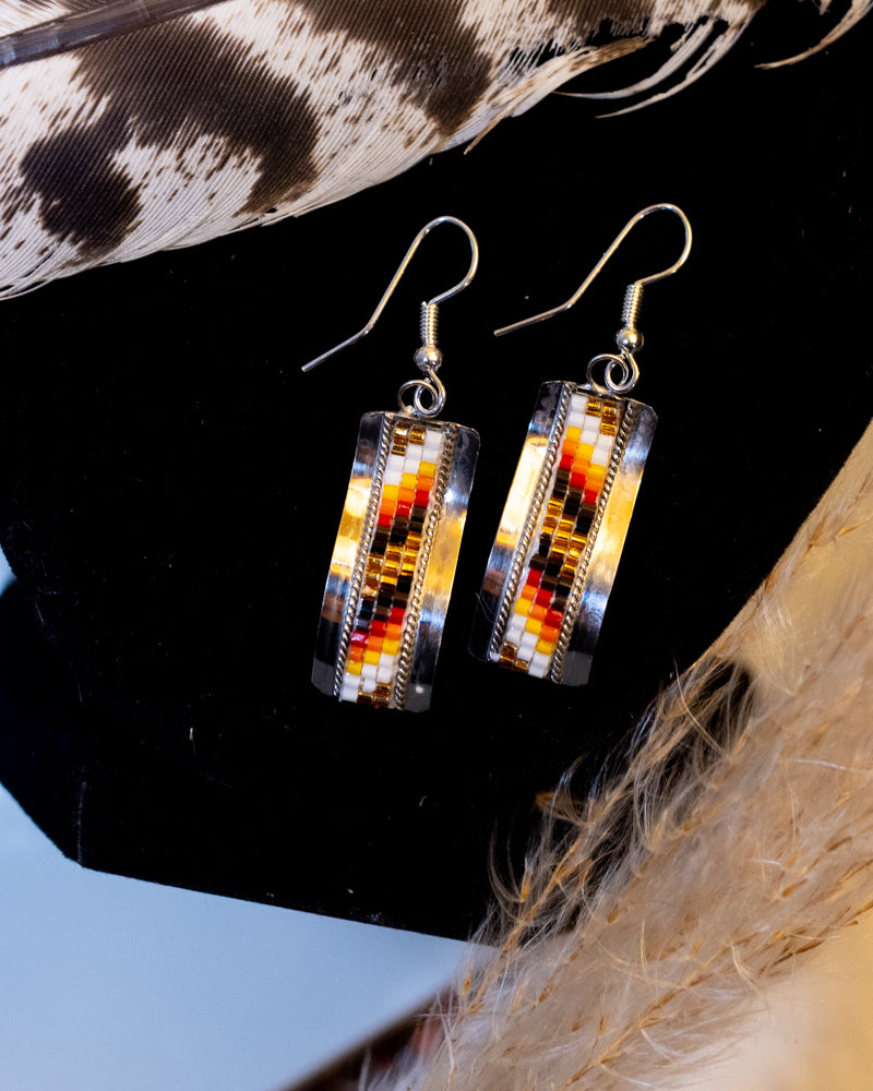 Navajo Bead Earrings