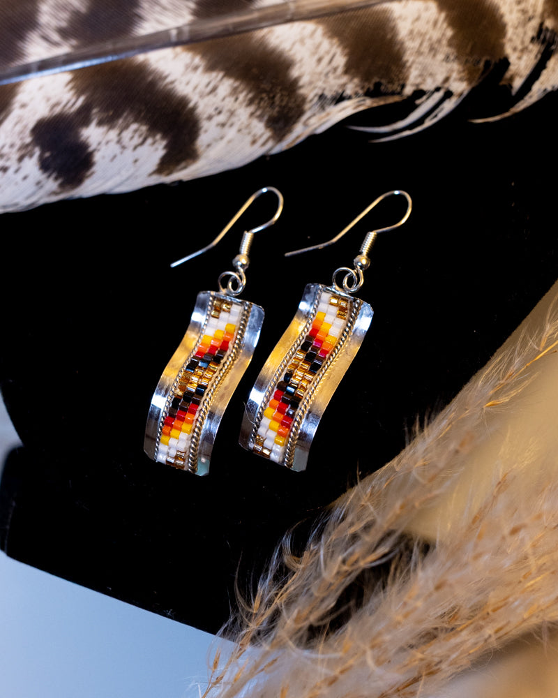 Navajo Bead Earrings