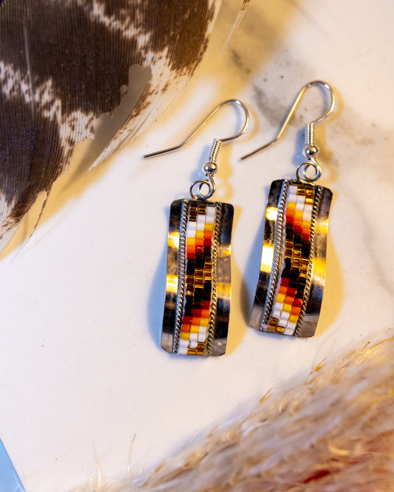 Navajo Bead Earrings