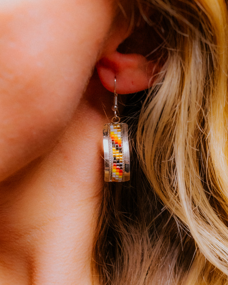 Navajo Bead Earrings