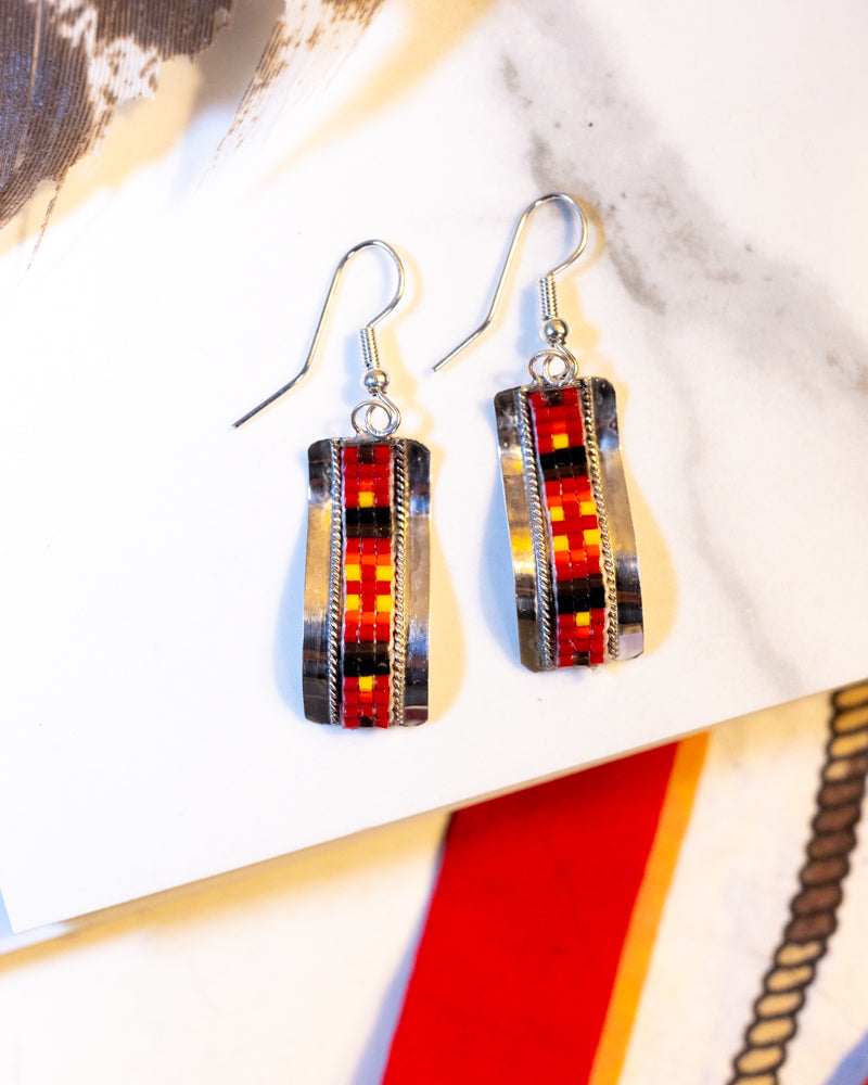 Navajo Bead Earrings