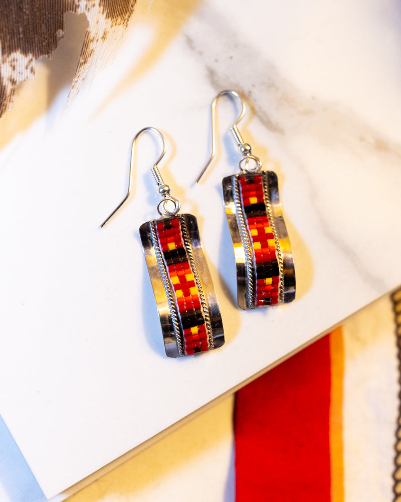 Navajo Bead Earrings