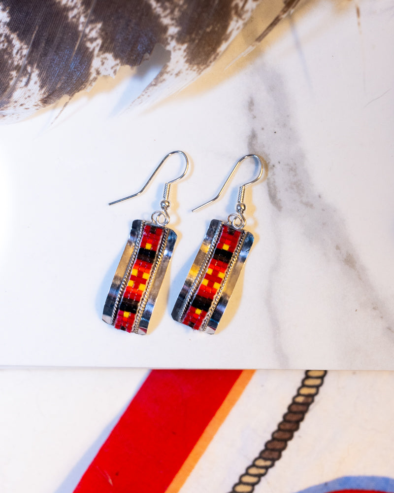 Navajo Bead Earrings
