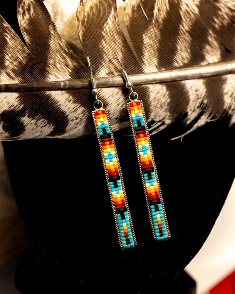 Navajo Bead Earrings