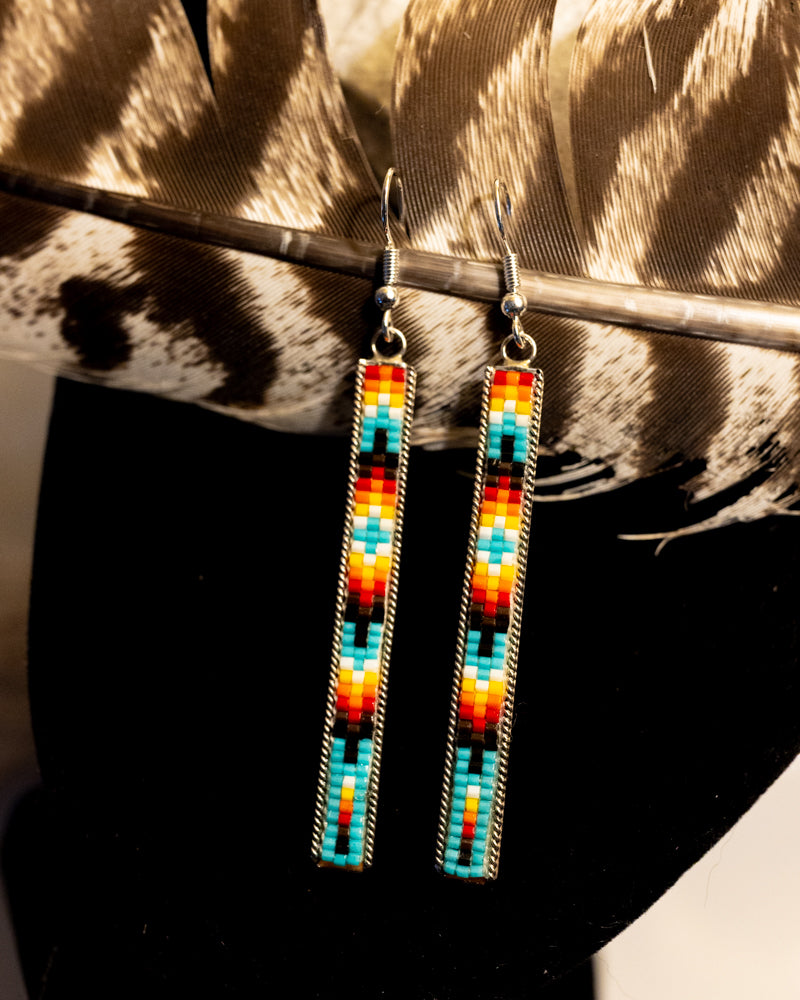 Navajo Bead Earrings