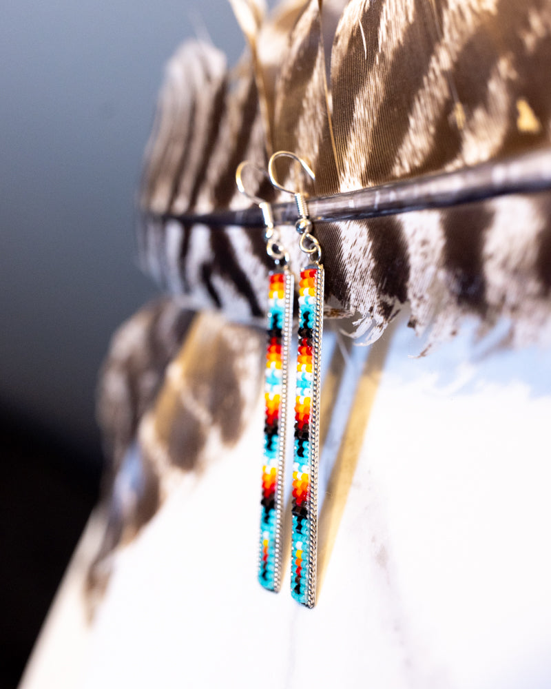 Navajo Bead Earrings
