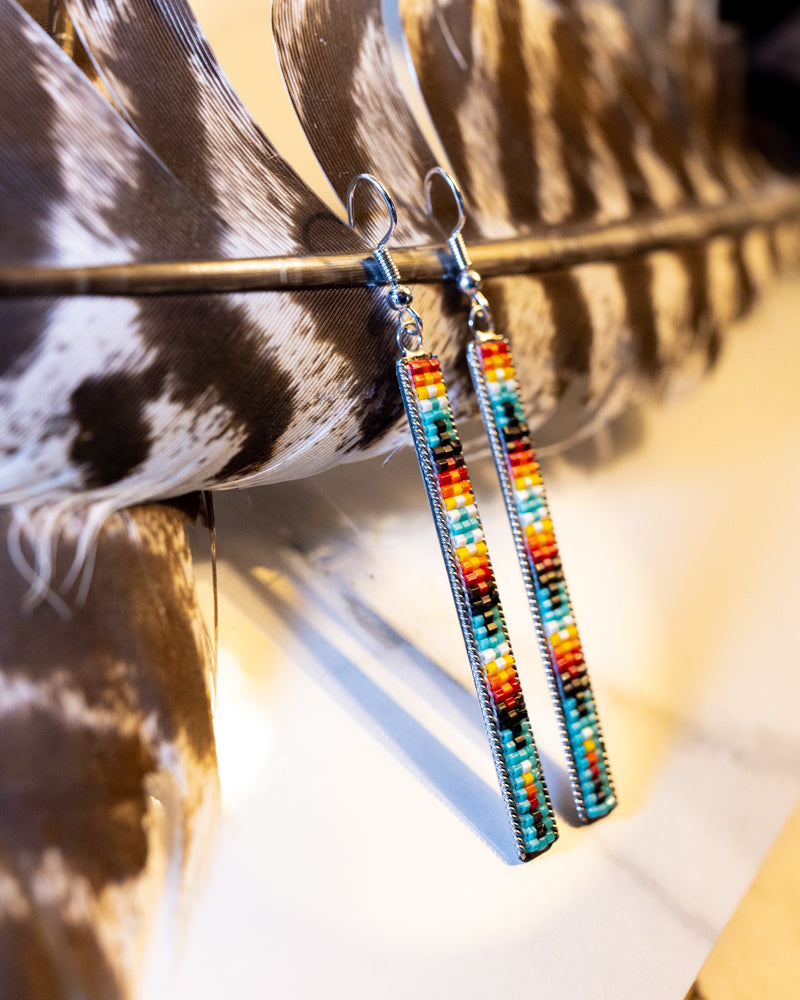 Navajo Bead Earrings