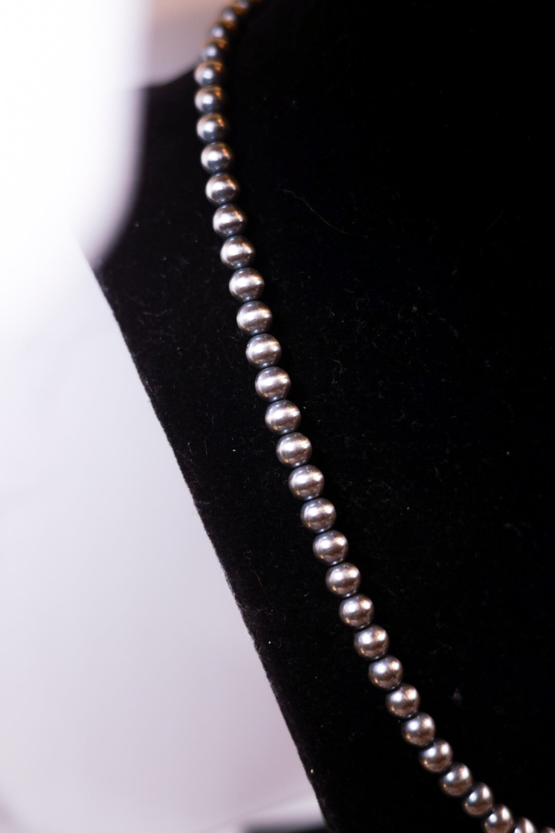 Navajo Pearl Necklace - 6MM 20”