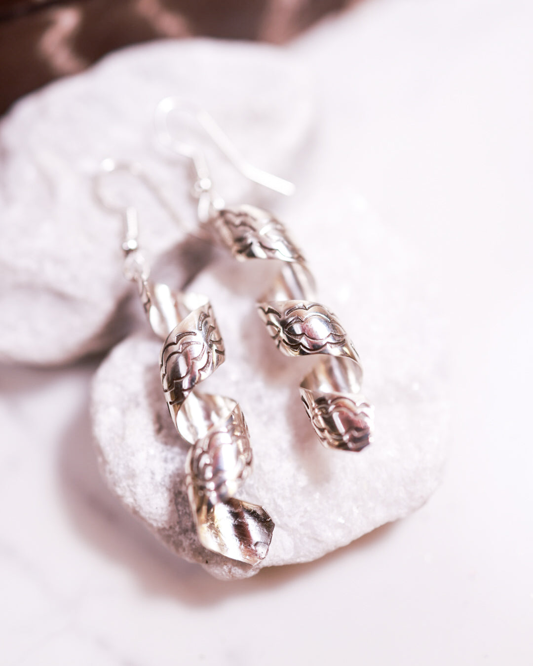 Sterling Twist Earrings