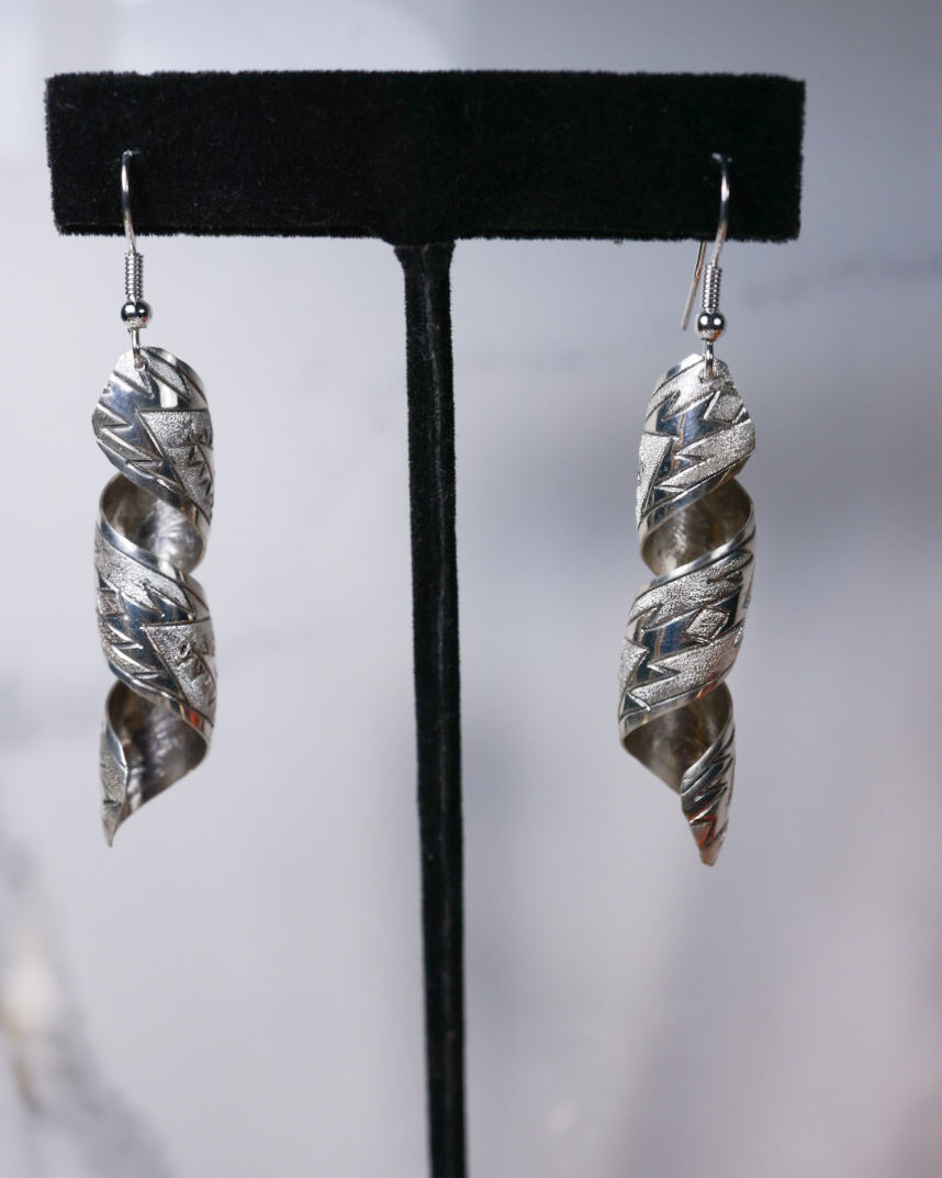 Sterling Twist Earrings