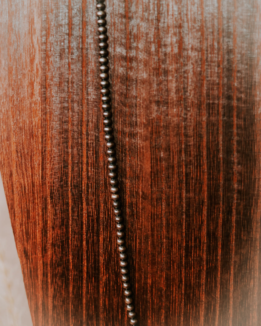 Navajo Pearl Necklace - 3MM 24”