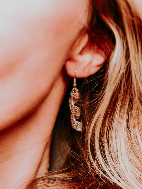 Sterling Twist Earrings