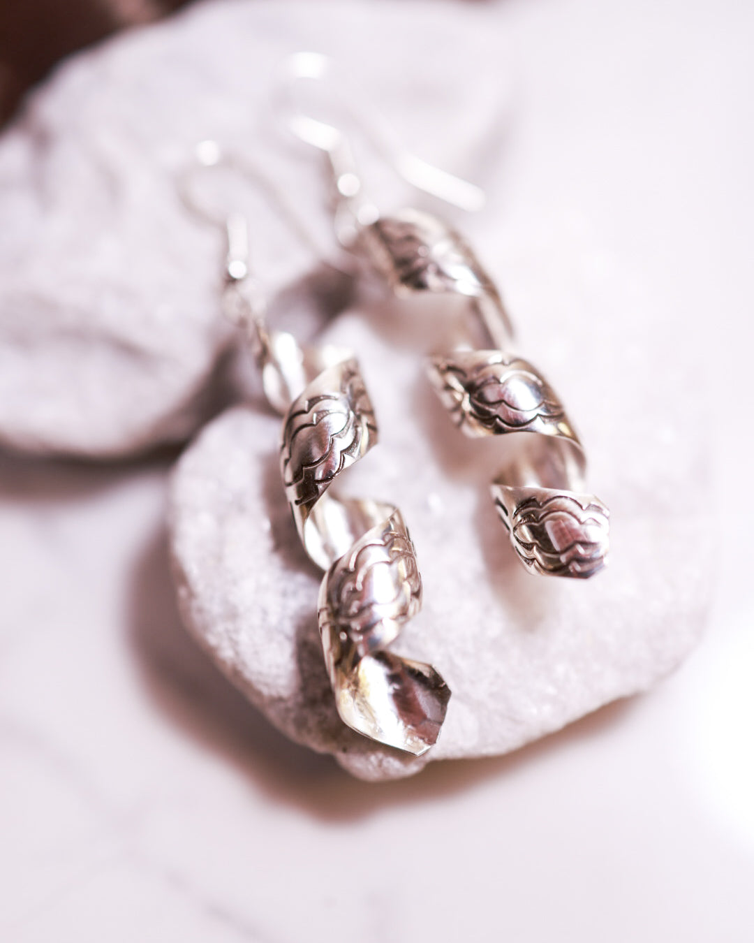 Sterling Twist Earrings