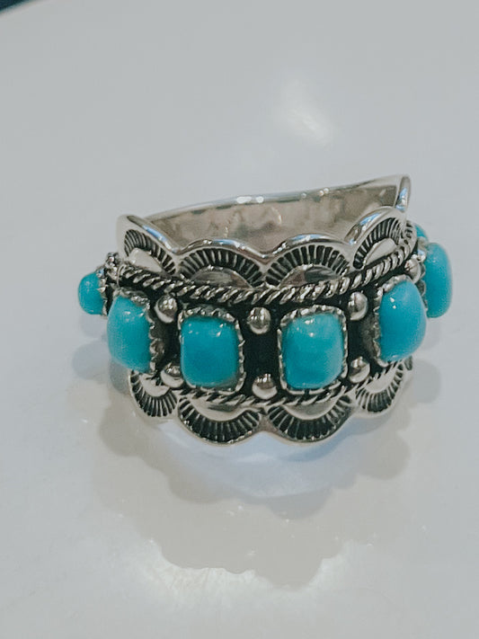 Turquoise Ring Size 7