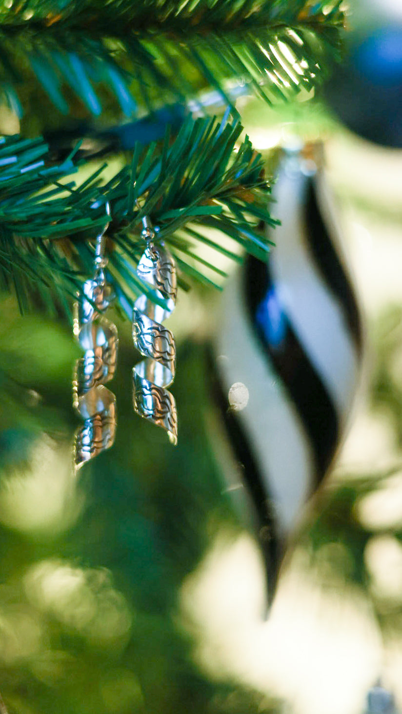 Sterling Twist Earrings