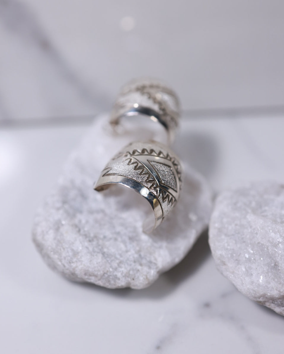 Sterling Silver Hoop Earrings