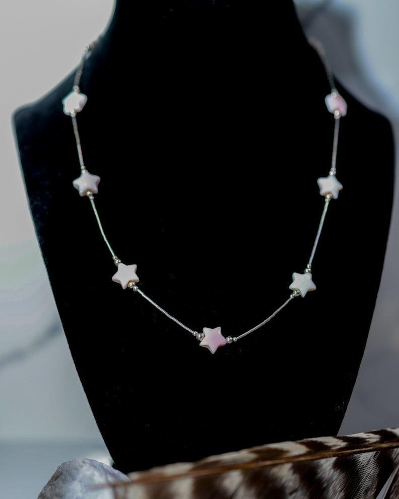 Pink Conch Necklace