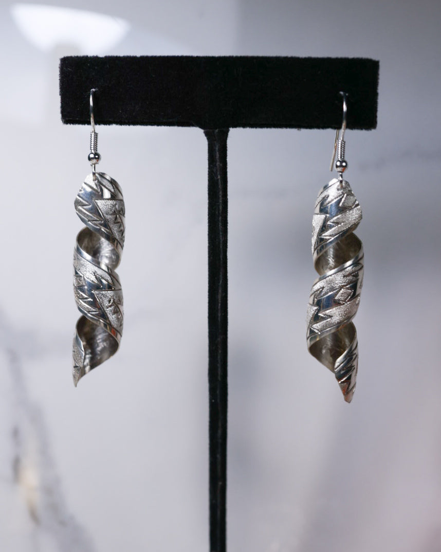 Sterling Twist Earrings