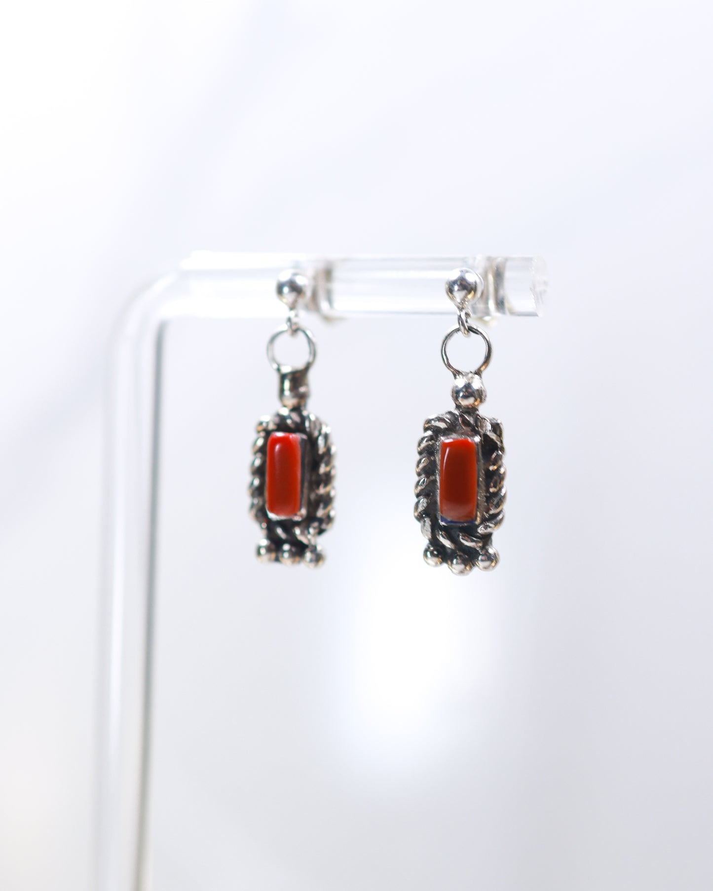 Coral Earrings