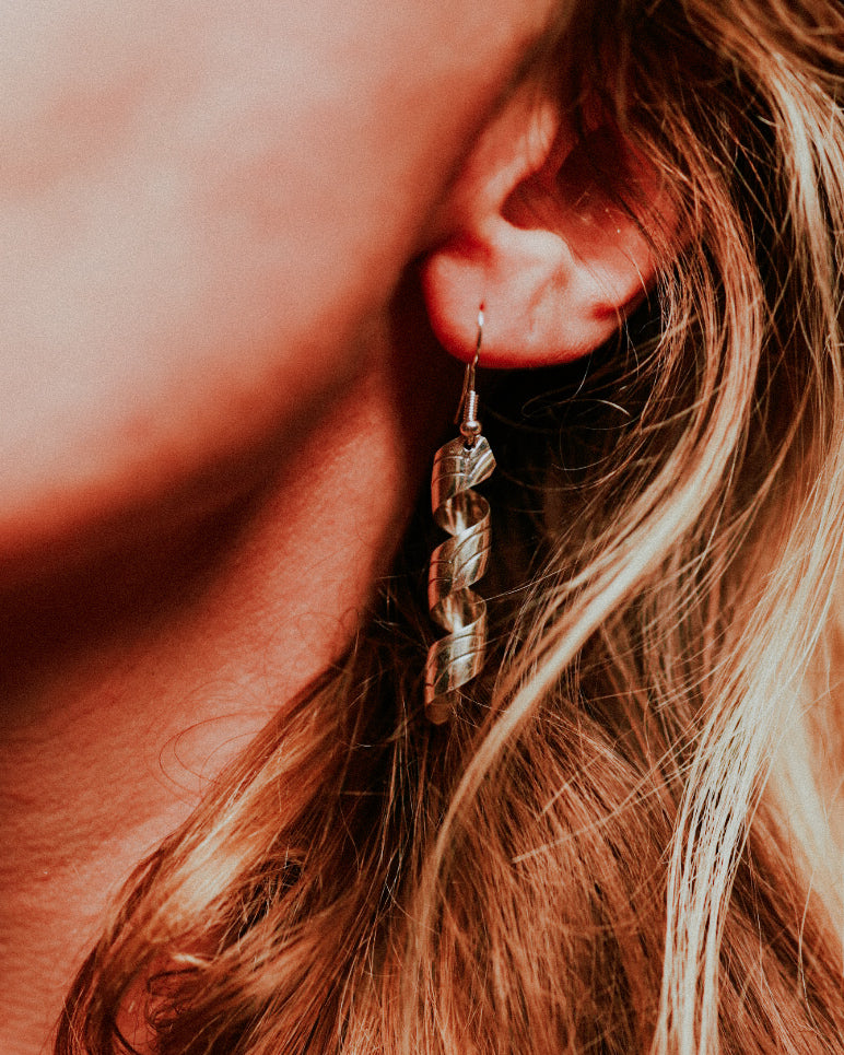Sterling Twist Earrings