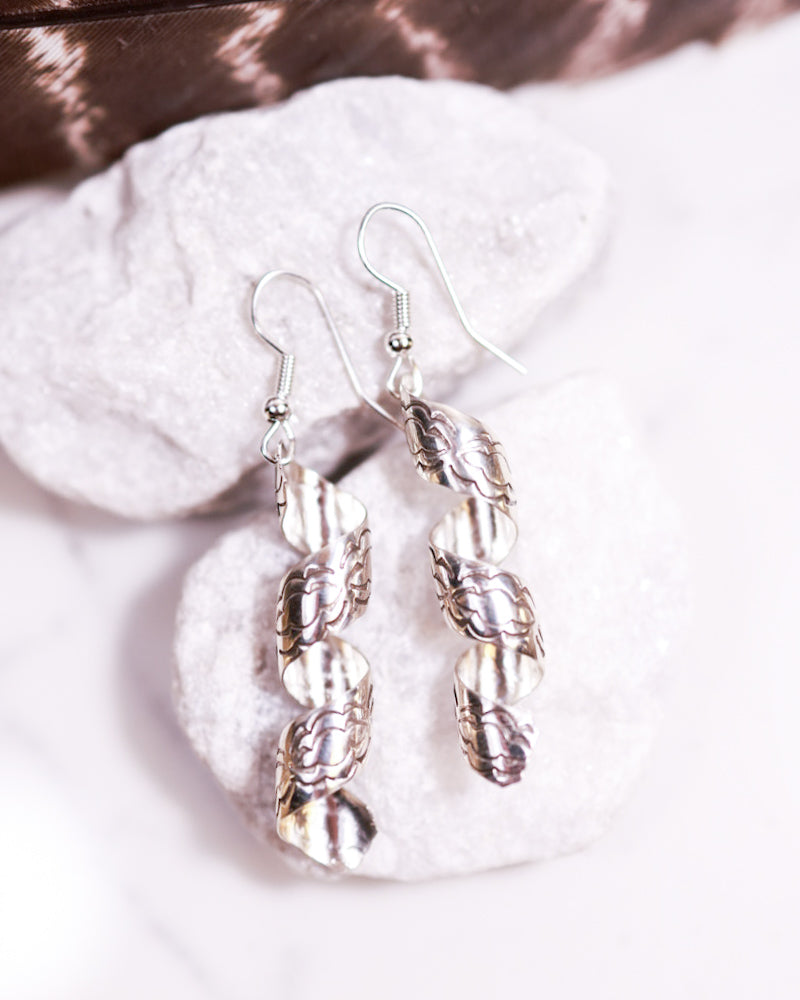 Sterling Twist Earrings
