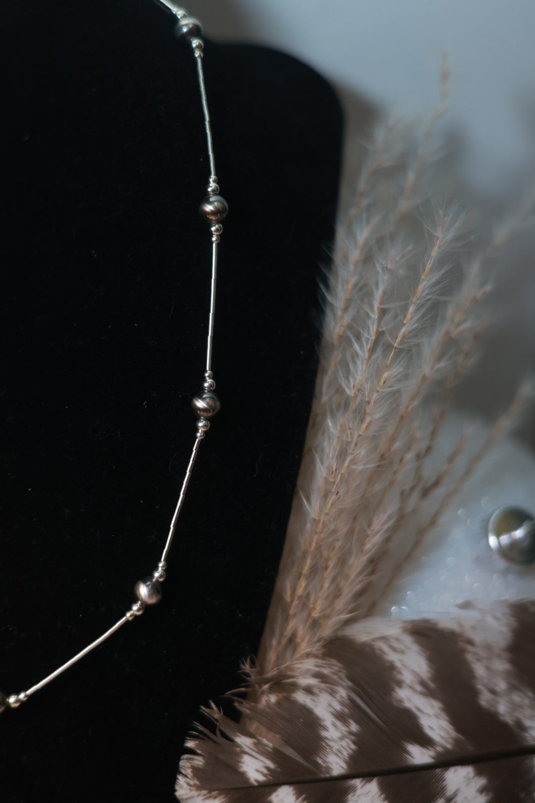 Navajo Pearl Necklace - 6MM 18”