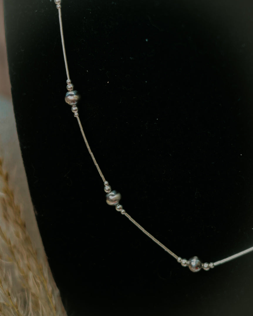 Navajo Pearl Necklace - 6MM 18”