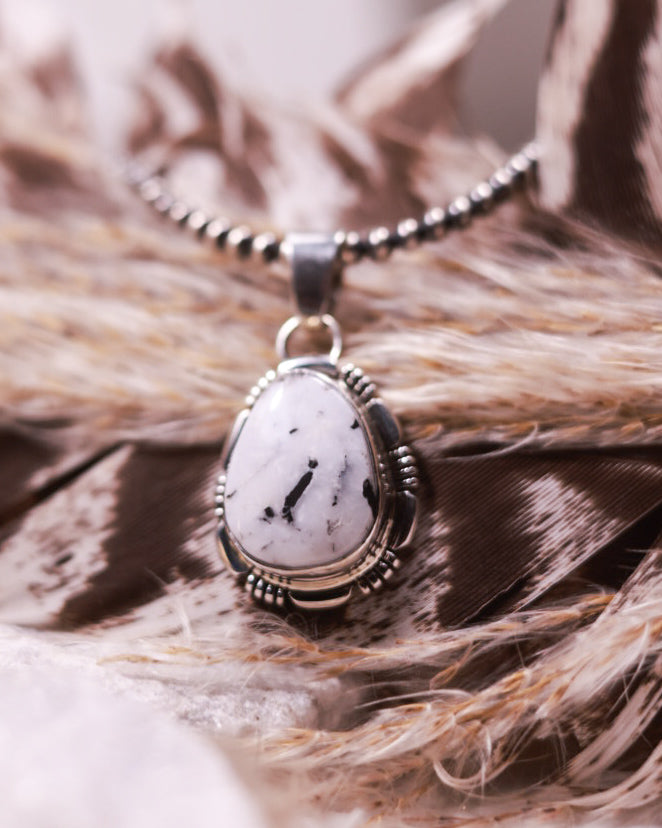 White Buffalo Pendant