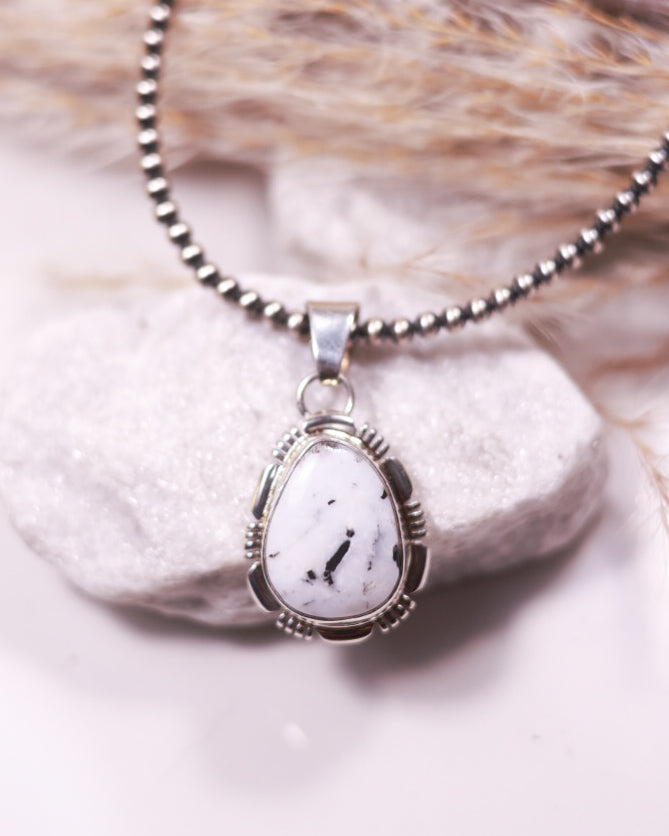 White Buffalo Pendant