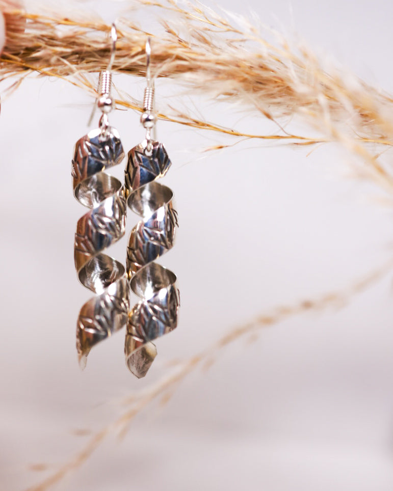 Sterling Silver Earrings - Smokin' Blues Turquoise