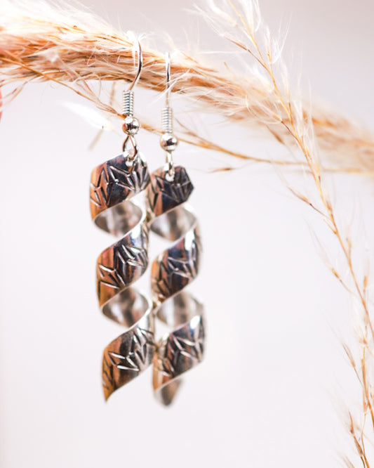 Sterling Silver Earrings - Smokin' Blues Turquoise