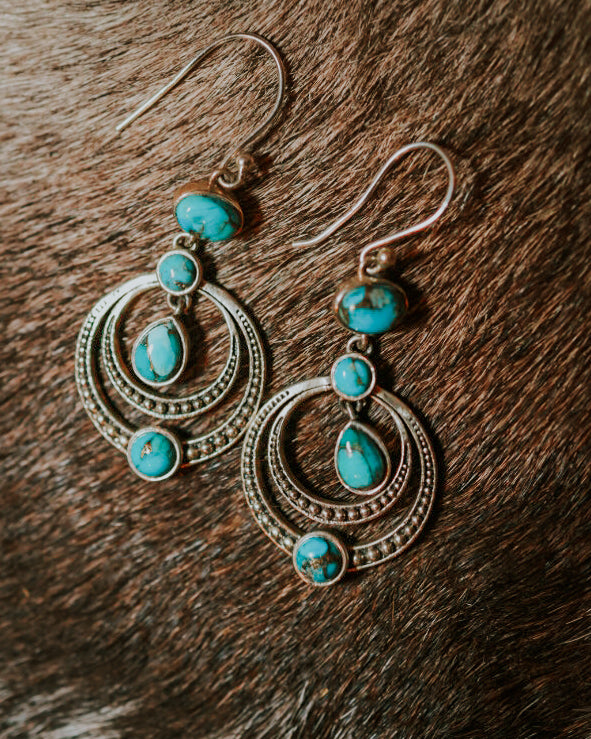 Turquoise earrings